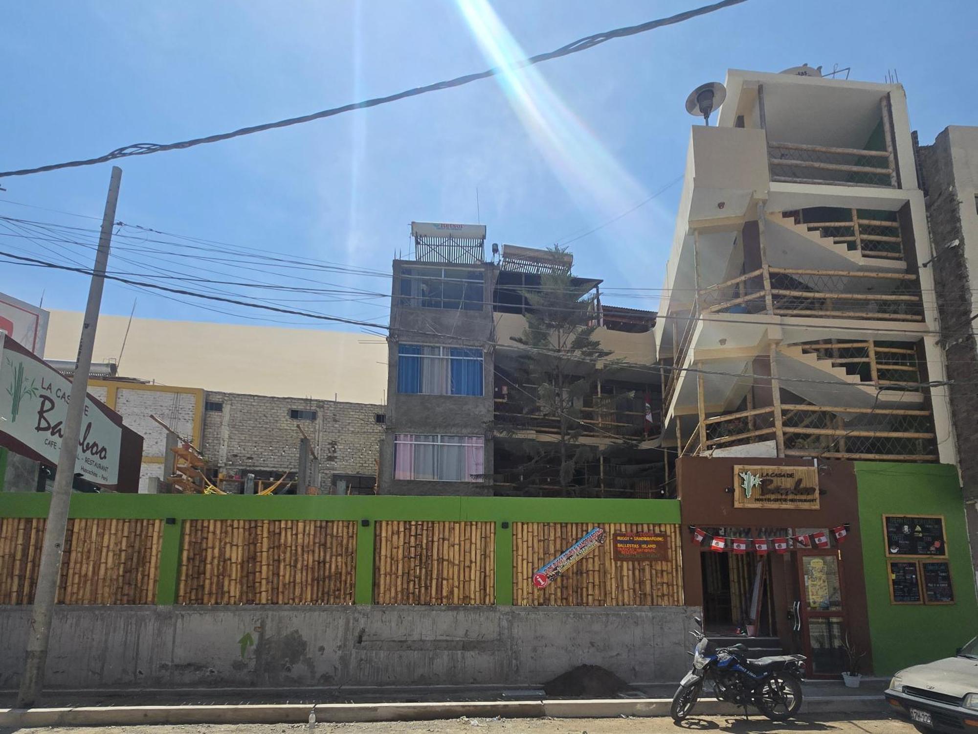 La Casa De Bamboo Pansiyon Ica Dış mekan fotoğraf